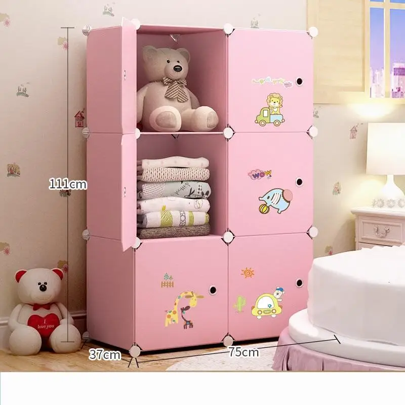 Version G Туалетный шкаф Armario Ropero Meuble Range Chambre Guarda Roupa шкаф Mueble De Dormitorio гардероб - Color: Version G