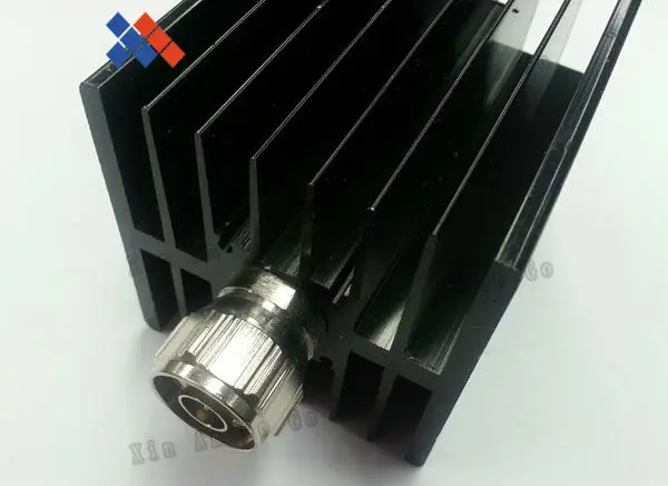 Terminal do Manequim da Carga Masculina de Alta Ohm da Tomada n com Dissipador de Calor Conector Potência Watts 50 Dc-3g 4 50 watts DC-3G n com dissipador de calor
