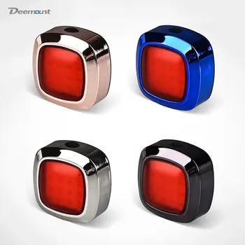 

Top Quality Bicycle Rear Lamp 2 Brackets for Seatpost & Belt Fastening Rechargeable 650mAH Visual Warning LED Tail Light Lantern