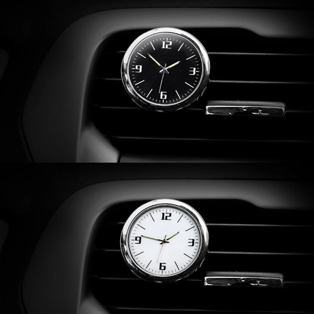 Автомобильные часы украшения авто вентиляционные отверстия розетка зажим мини