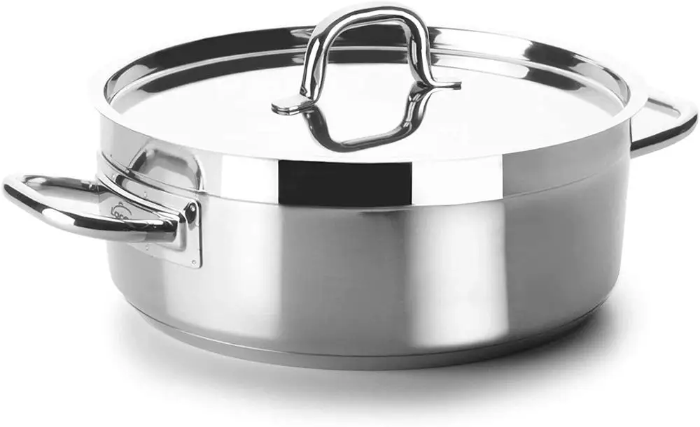 Lacor-54028s-pan без крышки Chef Luxe 28 см Inox | Дом и сад