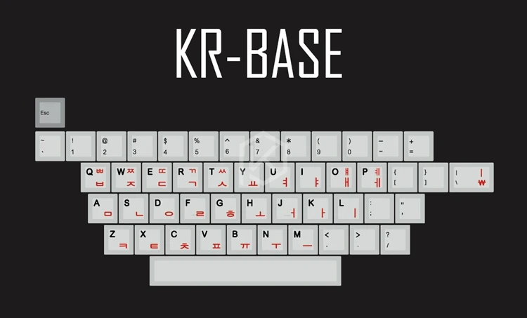 Kpreпаблик 139 корейский корневой шрифт Вишневый профиль краситель Sub Keycap набор PBT для gh60 xd60 xd84 cospad tada68 rs96 87 104 fc660 - Цвет: Kr Base x1