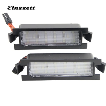 

1Pair Car LED License Plate Light Bulbs No Error 18LED With Accessories For Hyundai I30 5D hatchback wagon 2013-2014