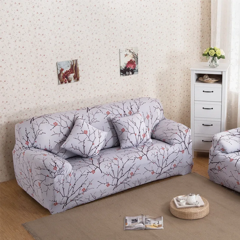 Эластичные диванные чехлы Ретро Чехол для кресла мягкие диванные чехлы