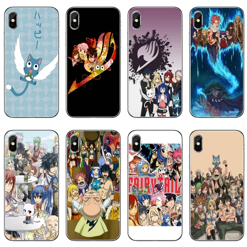 Fairy Tail Anime Accessories Phone Case For Iphone 11 Pro Xs Max Xr X 8 7 6 6s Plus 5 5s Se 4s 4 Ipod Touch 5 6 Phone Case Covers Aliexpress