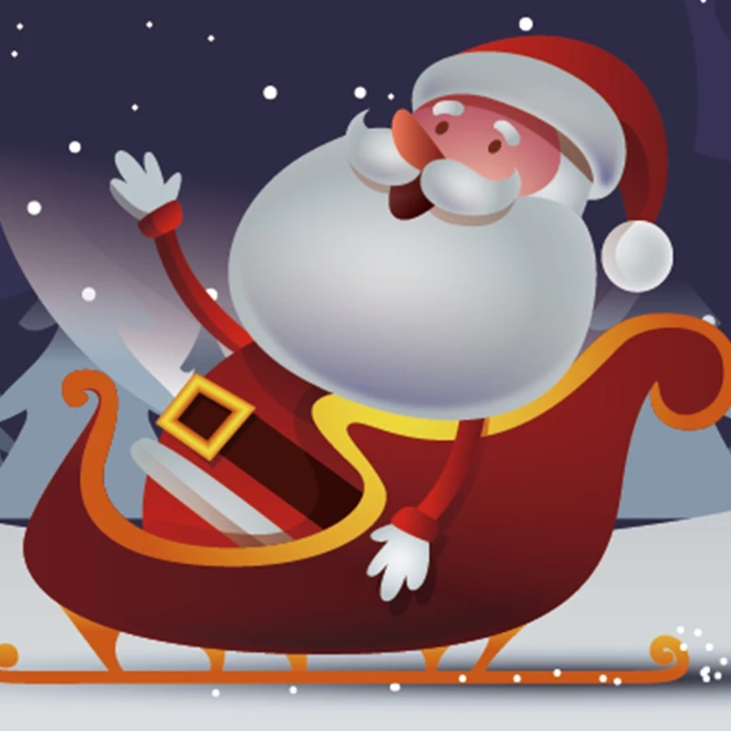

Cheering Santa Metal Cutting Dies Stencil Scrapbooking DIY Album Stamp Embossing 57BB