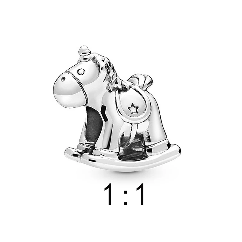 LISM [New Products / Wholesale Shopping] 2019 New Unicorn Bruno Rocking Horse String Ornament 798437C00 | Украшения и аксессуары