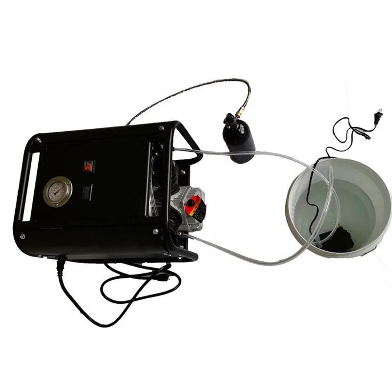 DMC OEM 300 бар 4500psi 50 л/мин 1.5кВт/2.0hp PCP Пейнтбольный воздушный компрессор