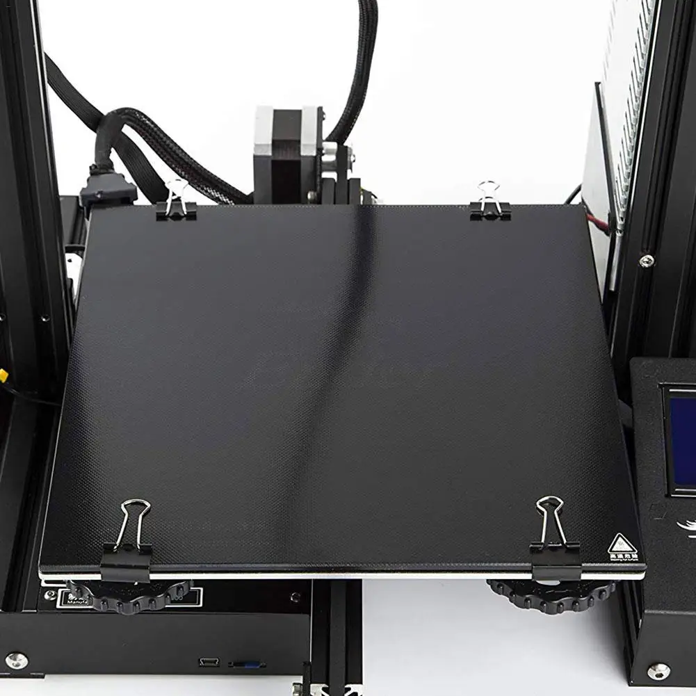3d принтер стеклянная панель для нагрева кровати Ender-3/3Pro/3X/Ender-5/CR-10/10 S стеклянный каркас кровати 3d принтер кровать с подогревом