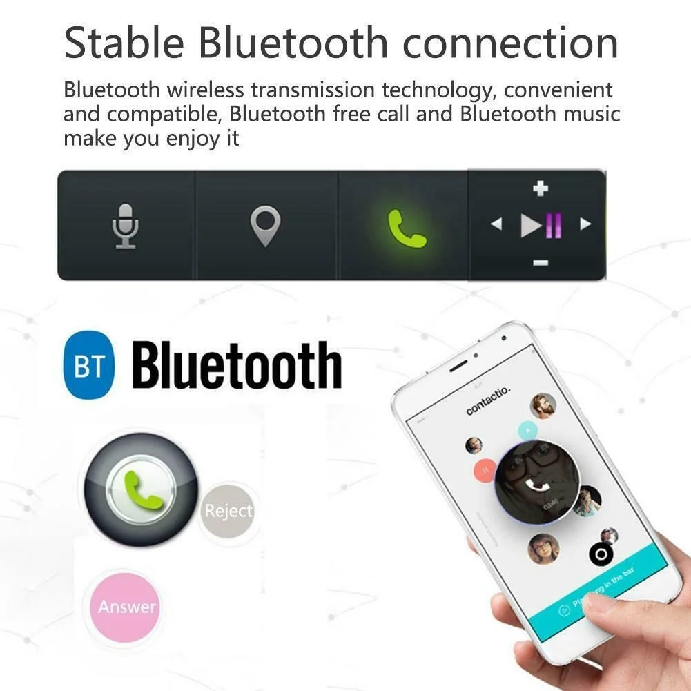 SWM 8600 ЖК экран Автомобильный MP3 плеер Стерео аудио Bluetooth Вызов Подключаемая карта