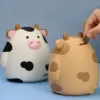 Cute Cow Piggy Bank Money Plastic Coin For Attracting Money Jar Coins Money Box Large Savings Box Coins Child Brithday Gift 1