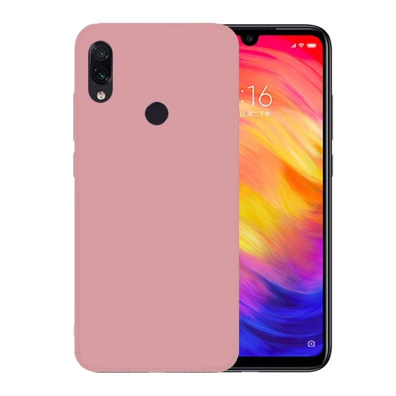 Прозрачный мягкий термополиуретановый силиконовый чехол для Xiaomi Redmi Note 8 7 Pro 6 S2 Примечание кожи красные, черные матовый Scrub чехол Redmi K20 7 Go Примечание 5 Plus