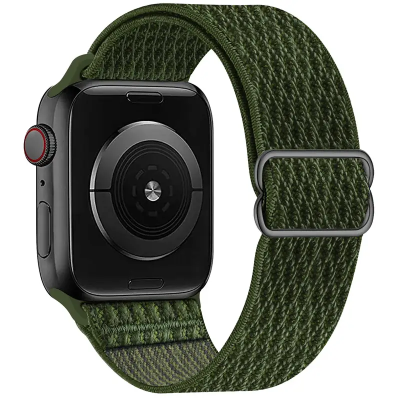 Nylon Strap For Apple Watch band 38 40 42 44 45 49mm Sports Loop Watchband For IWatch series Ultra 9 8 7 SE 6 5 4 Correa - Image 7