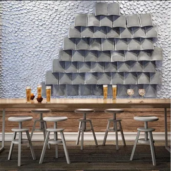 

milofi new Chinese Huipai black tile ink Jiangnan large living room bedroom TV wallpaper mural background wall