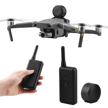 

Microphone Mini Portable Drone Megaphone Loud Real Time Wireless Speaker Interference Free Universal For DJI Mavic Air 2