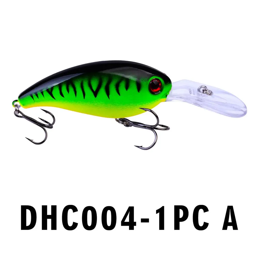 

10CM Plastic Simulation Lifelike Fishing Lure Fish Crankbait Wobbler Tackle Artificial Swimbait Fishing Accessories