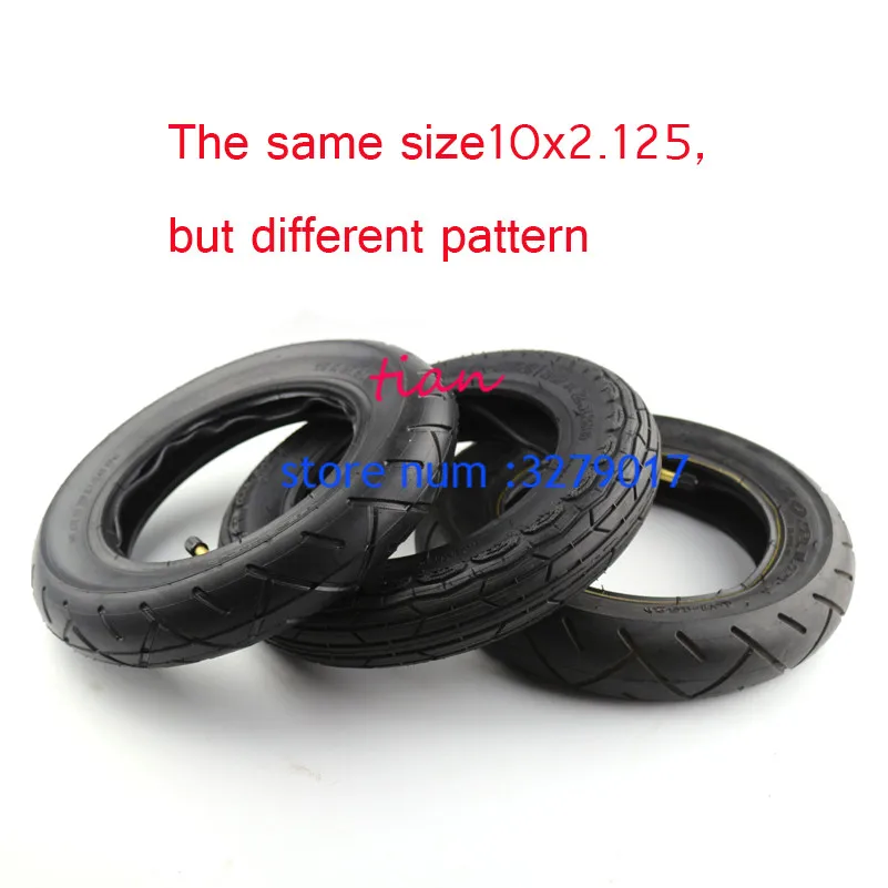 Various of 10x2.125 inch Rubber Tire with Inner tube 10x2 10x2.0 tire for electric scooter bike Refit Motorcycle parts | Автомобили и