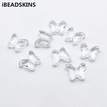 

New arrival! 16x20mm 360pcs Clear acrylic Butterfly shape beads for Earrings parts,hand Made Jewelry Findings & Components