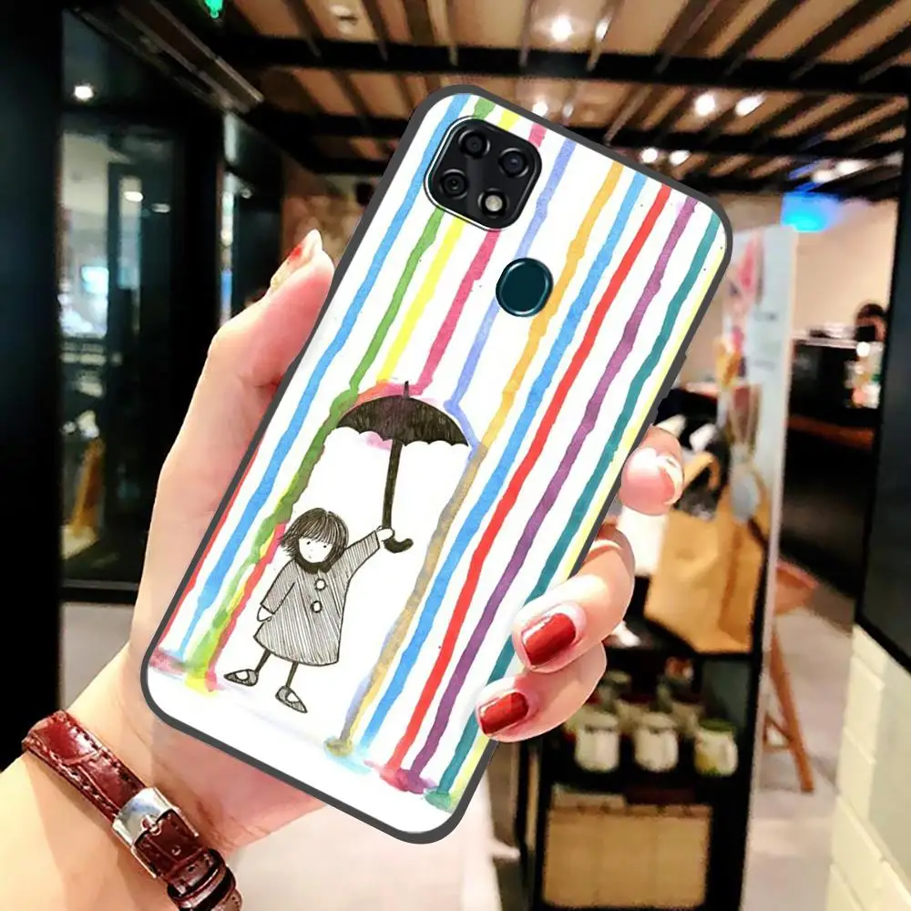 TPU Cute Phone Case For ZTE Blade V2020 Vita/Blade20 Smart/10 Smart Beautiful Dirt-resistant iphone pouch with strap