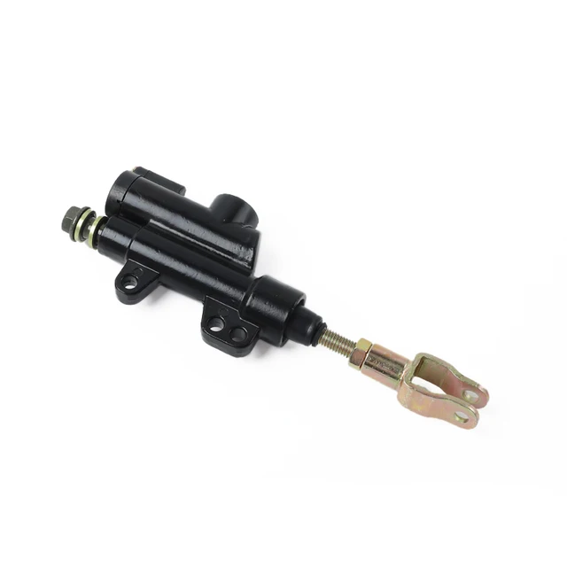 New Motorcycle Rear Hydraulic Brake Master Cylinder Pump For 50cc 70cc 110cc 125cc 150cc 250cc Thumpstar ATV Pit Pro Dirt Bike black