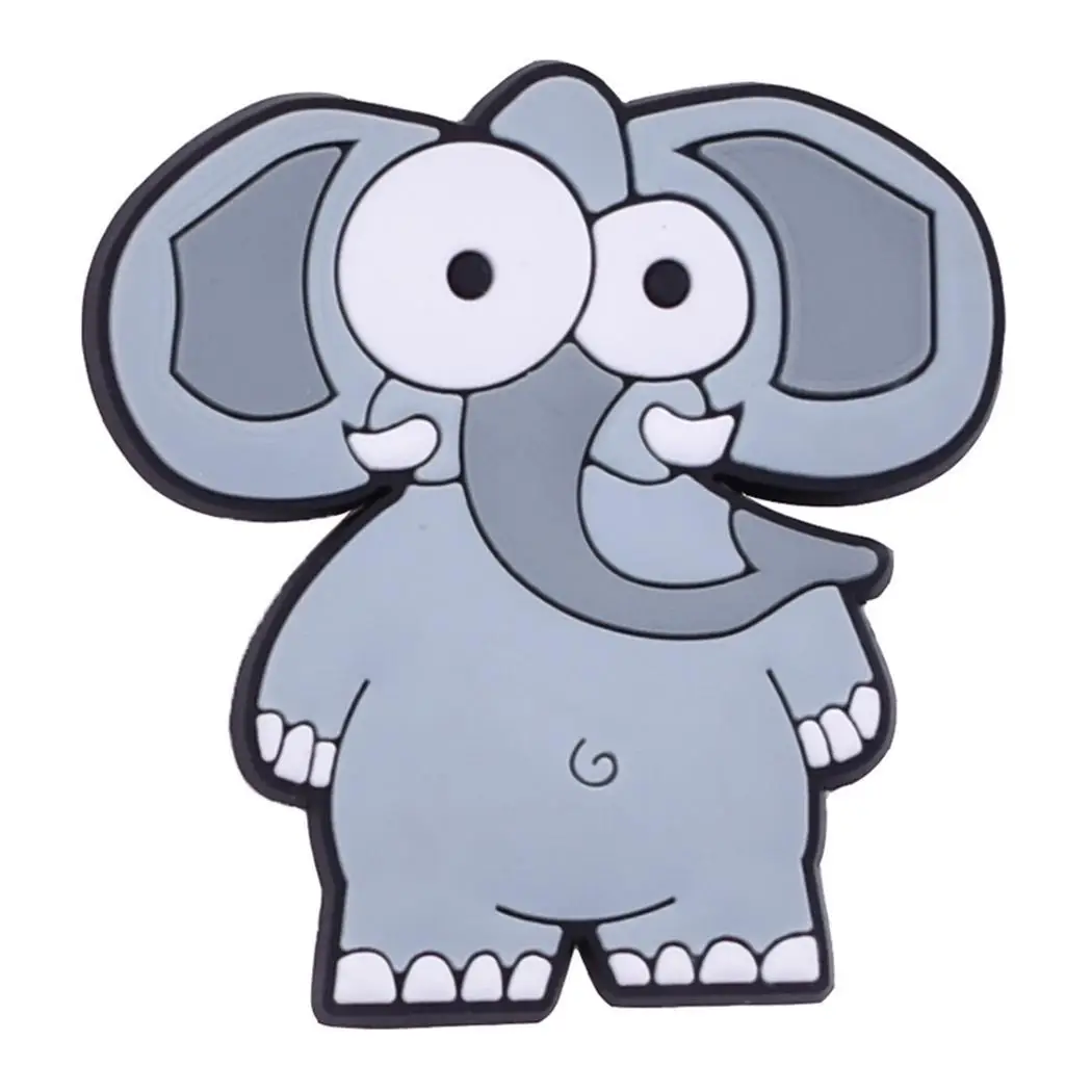 elephant Модный ПВХ милый чехол для телефона в форме животного, Забавный декоративный чехол - Цвет: elephant
