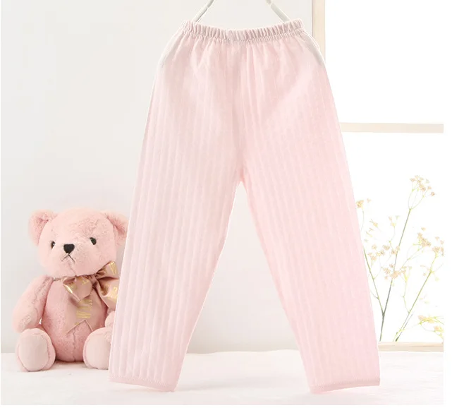 Pink Детские летние Штаны унисекс для новорожденных хлопковые брюки с высокой талией для малышей от 0 до 24 месяцев штаны для маленьких мальчиков и девочек детские леггинсы для комнаты - Цвет: Pink