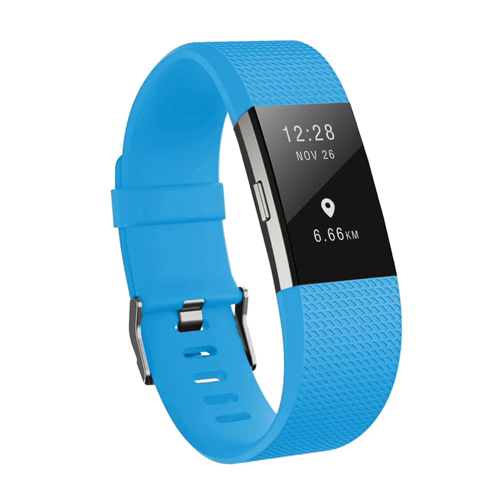 Сменные полосы Baalet простые цвета для Fitbit Charge 2 ремешок/лента силиконовый сменный