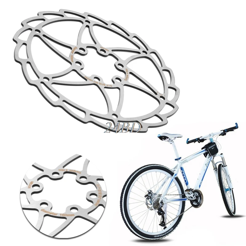 160 мм нержавеющая сталь MTB велосипед дисковый тормоз ротор Горная дорога велосипед части D26