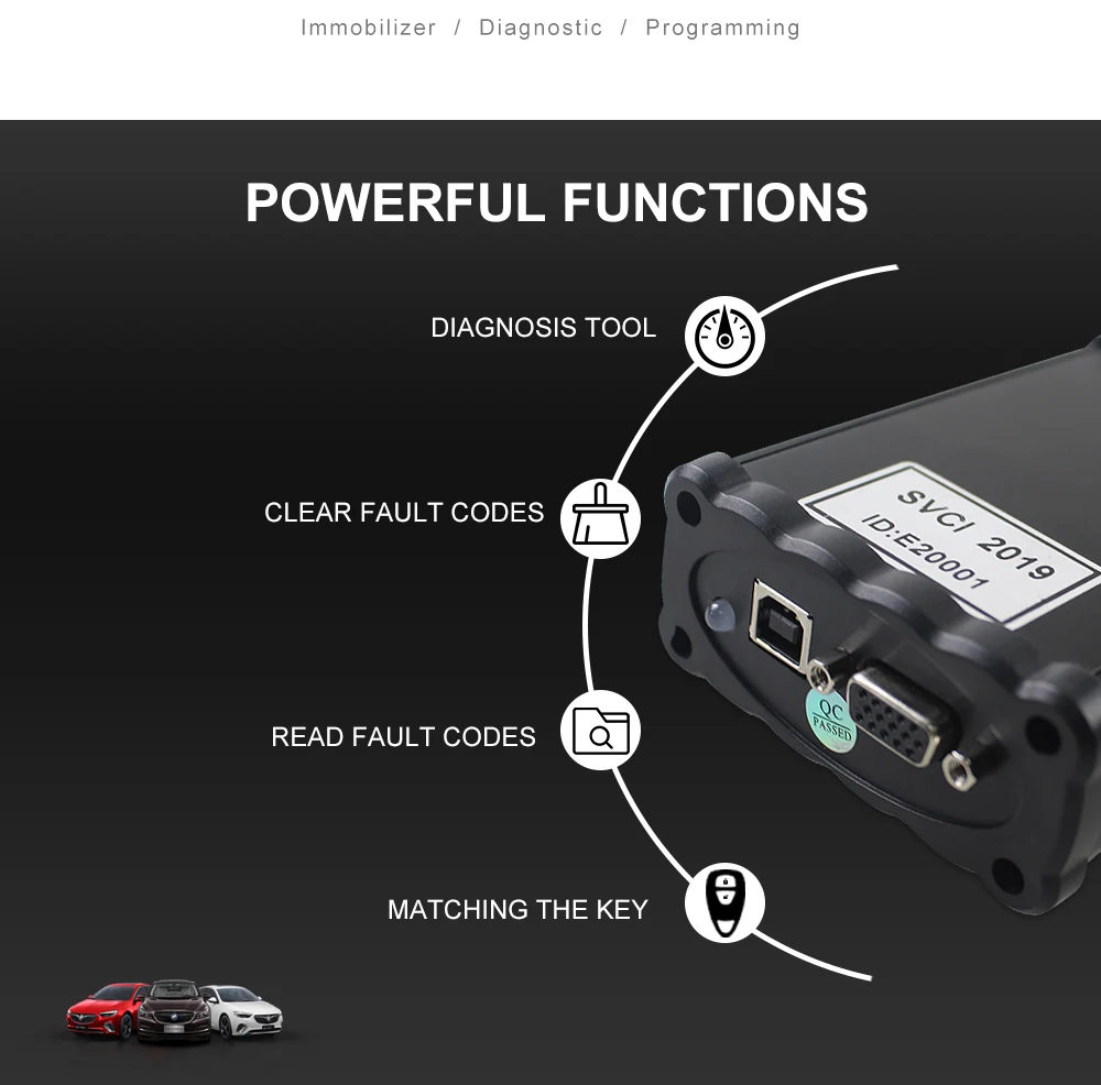 SVCI OBD2 ключевой программист SVCI функция VVDI2 V2015 V2014 SVCI без ограничений Fvdi abrites commander для обновления vag