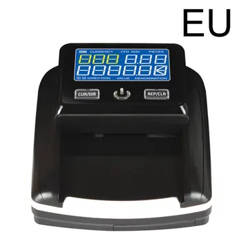 

LCD screen mini banknote detector Support US Dollar Euro Banknotes Foreign Currency Counter Intelligent forgery Casino