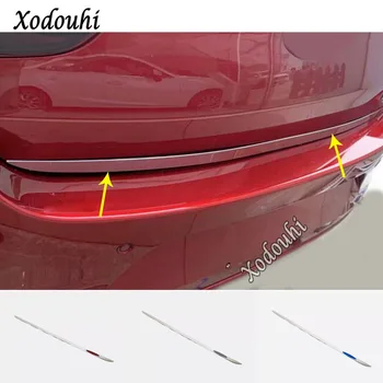 

For Mazda 3 Mazda3 Axela M3 2019 2020 Car Cover Stainless Steel Rear Door Bottom Trunk Tailgate Frame Plate Trim Lamp Bumper