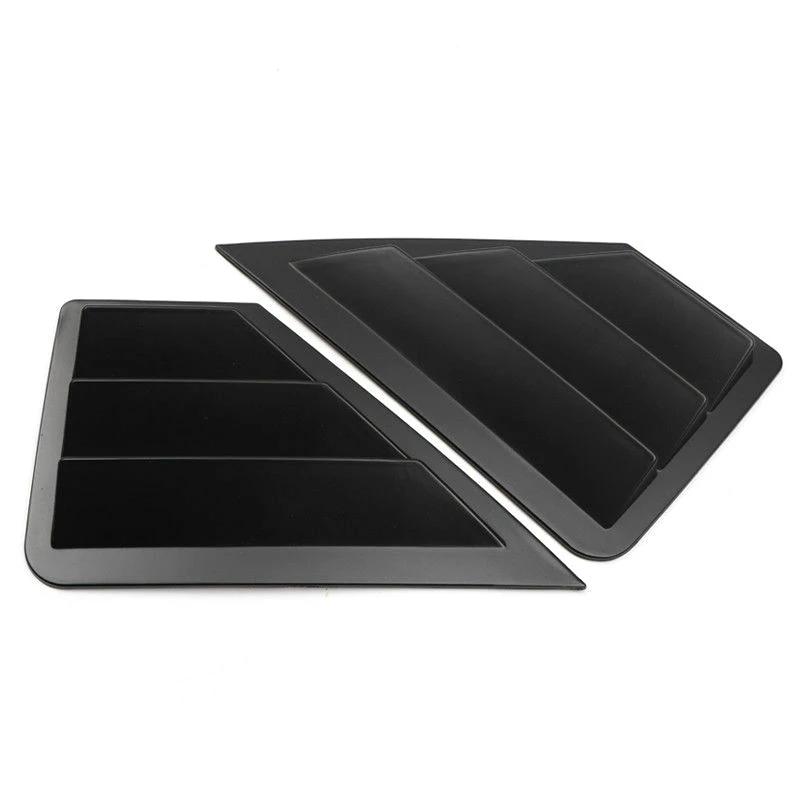 Black Rear Window Shutter Cover Trim 2Pcs for Toyota C-HR 2016- 2019 | Автомобили и мотоциклы