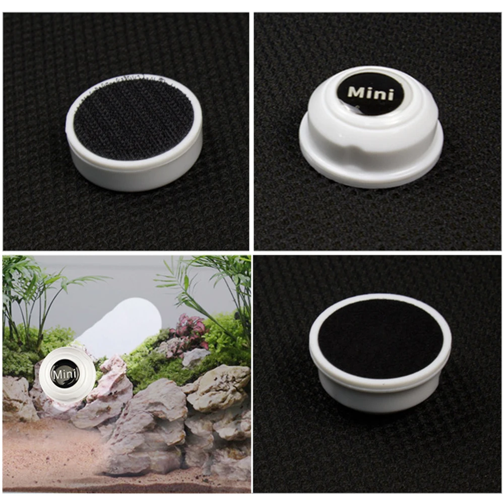 New Fish Tank Magnetic Brush Aquarium Fish Tank Brushes Clean Glass Algae Cleaning Tool Algae Cleaner Siphon Pump