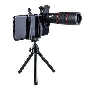 

All In 1 External Telescope Photography Zoom Selfie Tripod 20X Phone Camera Lens Cycling Outdoor Sports Telephoto Accessories