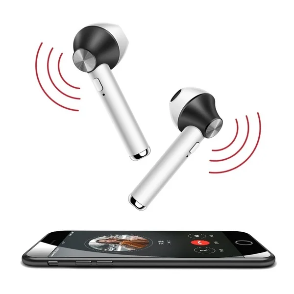 Tycipy Bluetooth наушники 3D стерео TWS беспроводные наушники Бег Спорт бас гарнитура с микрофоном для iphone Xiaomi huawei samsung