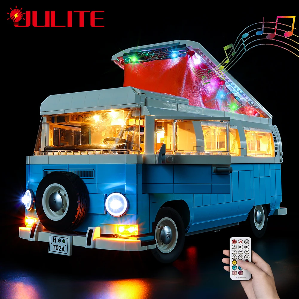 

LED Light Set For Creator 10279 Volkswagen T2 Camper Van Model DIY Toys Kit (Not Included Building Blocks)