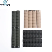 WADSN 4 шт./компл. Airsoft Рыцари вооружение II поручень Панель ребристые 20 мм Вивер охотничья рейка чехлы