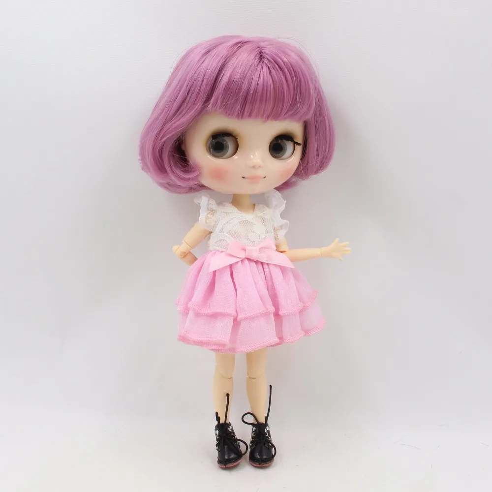 Middie Blythe Doll with Purple Hair, Tilting-Head & Custom Jointed Body 2