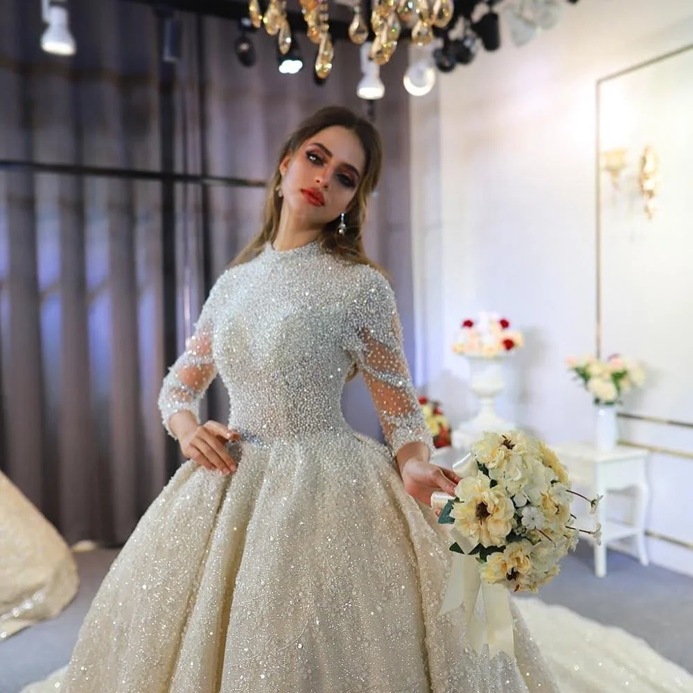 Luxury-Crystal-Heavy-Beading-Sequin-Ball-Gown (1)