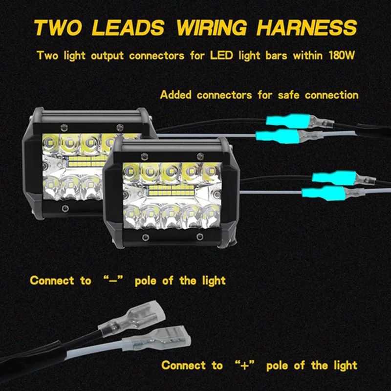 

Relay Switch Control Wiring Harness On/off Fof Lights 12V 40A Replacement Part
