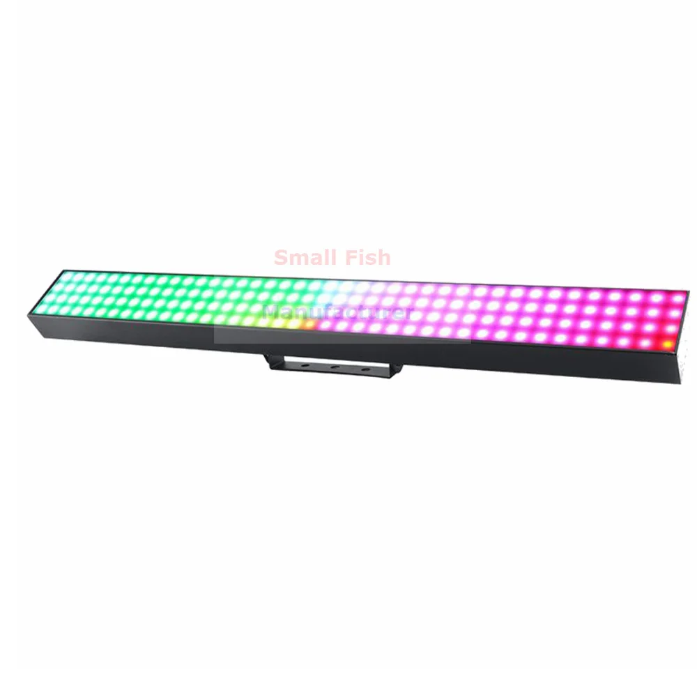 RGB LED Pixel Bar 160Pcs Strip Light RJ45 Connector  DMX Art-Net Control Program Stage Bar Party Decoration Effect Dj Wash Light