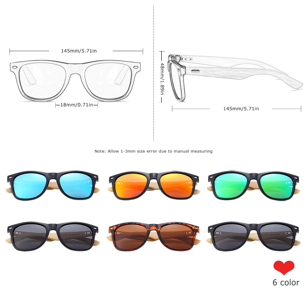 BARCUR поляризованные очки мужские бамбуковые деревянные Солнцезащитные очки женские модные зеркальные солнцезащитные очки Брендовые дизайнерские очки