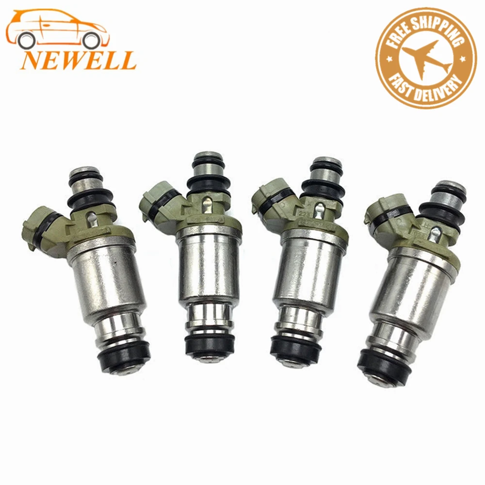 4x 23250-16120 ремонтный топливный инжектор для TOYOTA EU COROLLA 87~ 95 CELICA 89~ 93 CARINA 2 87~ 92 CARINA E 92~ 97 1.6L 4AFE