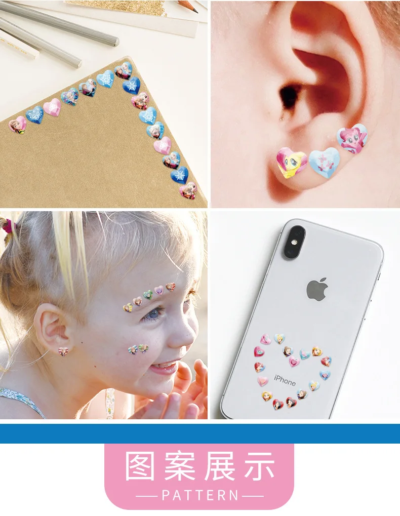 Новые продукты Дисней детский акриловый алмазная паста уха Стад наклейки