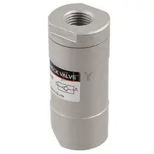 Пневматический сплав серебристого оттенка LCV-08 односторонний механический клапан