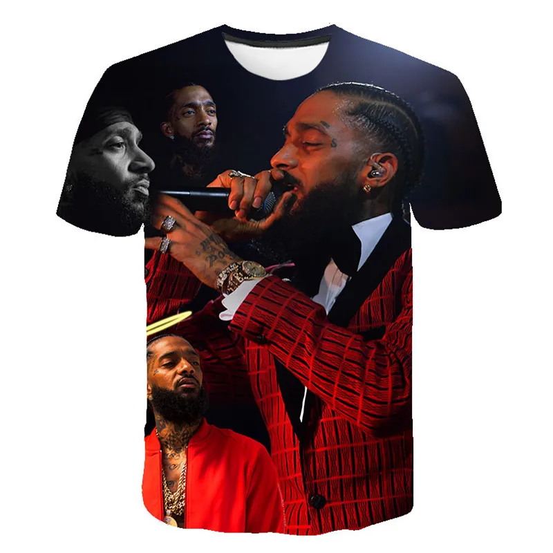 2019 Новая летняя модная мужская и женская футболка Rapper 2pac Tupac 3d принт хип хоп s