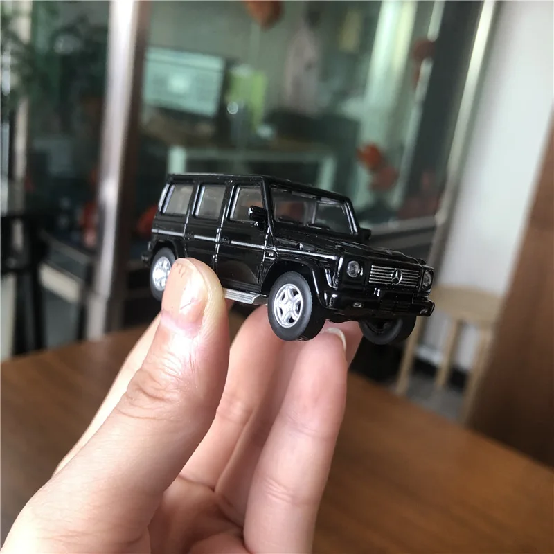 1: 64 Mercedes G 55 Am G большая модель легкосплавного автомобиля длиной около 7 сантиметров