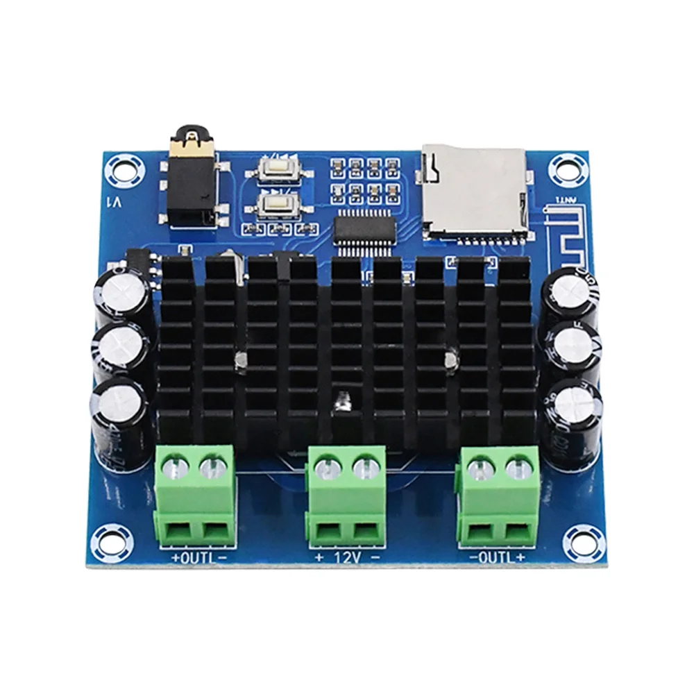 Плата цифрового усилителя мощности AIYIMA Bluetooth 5 0 TDA7297 15 Вт * 2 стерео каналов класс AB