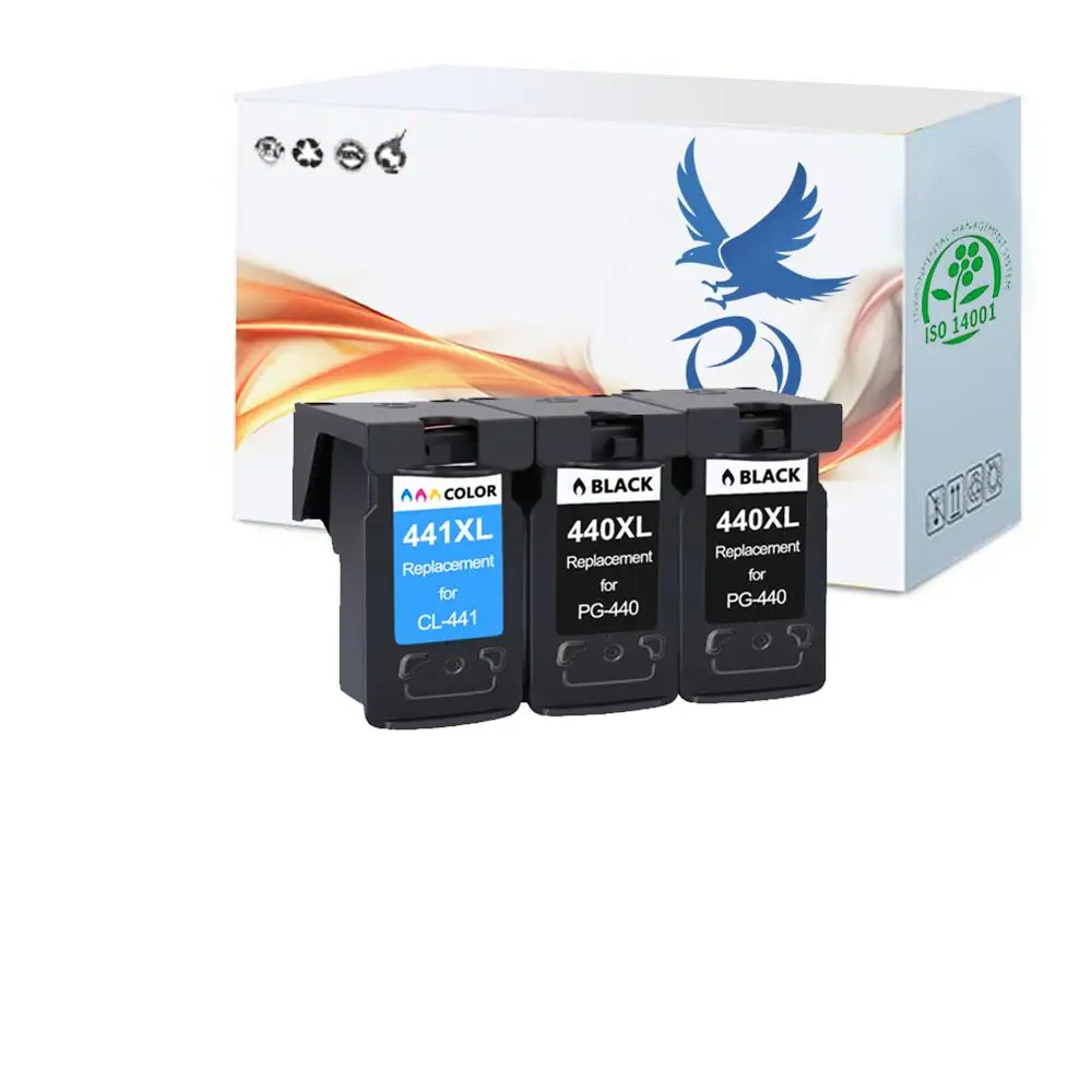 Чернильный картридж для принтера Canon PIXMA MG3240 MG3540 MG4240 MG3640 PG440 PG 440 PG-440XL CL441 CL-441