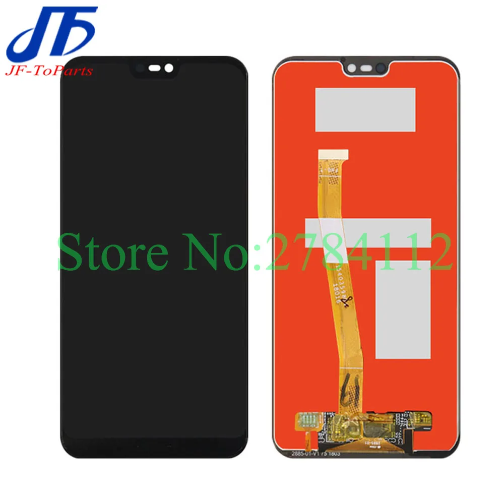 5 шт. 5,84 ''lcd для huawei P20 Lite дисплей кодирующий преобразователь сенсорного экрана в сборе для Nova 3E запасные части